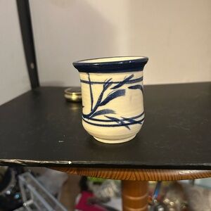 Vintage Hand Painted cup Small 3”